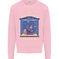 My Aquarium is Calling Tropical Fish Tank Kids Sweatshirt Jumper Light Pink