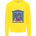 My Aquarium is Calling Tropical Fish Tank Kids Sweatshirt Jumper Yellow