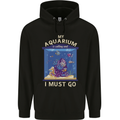 My Aquarium is Calling Tropical Fish Tank Mens 80% Cotton Hoodie Black