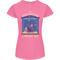 My Aquarium is Calling Tropical Fish Tank Womens Petite Cut T-Shirt Azalea