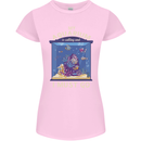 My Aquarium is Calling Tropical Fish Tank Womens Petite Cut T-Shirt Light Pink