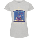 My Aquarium is Calling Tropical Fish Tank Womens Petite Cut T-Shirt Sports Grey