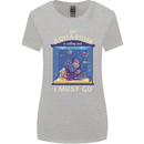 My Aquarium is Calling Tropical Fish Tank Womens Wider Cut T-Shirt Sports Grey