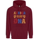 My DNA Juneteenth Black Lives Matter African Childrens Kids Hoodie Maroon