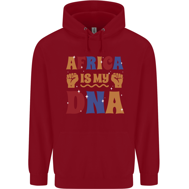 My DNA Juneteenth Black Lives Matter African Childrens Kids Hoodie Red