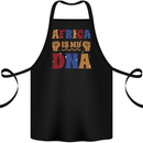 My DNA Juneteenth Black Lives Matter African Cotton Apron 100% Organic Black
