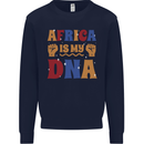 My DNA Juneteenth Black Lives Matter African Kids Sweatshirt Jumper Navy Blue