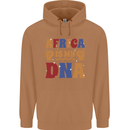 My DNA Juneteenth Black Lives Matter African Mens 80% Cotton Hoodie Caramel Latte