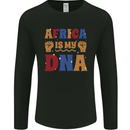 My DNA Juneteenth Black Lives Matter African Mens Long Sleeve T-Shirt Black