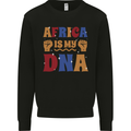 My DNA Juneteenth Black Lives Matter African Mens Sweatshirt Jumper Black