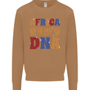 My DNA Juneteenth Black Lives Matter African Mens Sweatshirt Jumper Caramel Latte
