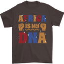My DNA Juneteenth Black Lives Matter African Mens T-Shirt 100% Cotton Dark Chocolate