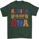 My DNA Juneteenth Black Lives Matter African Mens T-Shirt 100% Cotton Forest Green