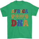 My DNA Juneteenth Black Lives Matter African Mens T-Shirt 100% Cotton Irish Green