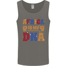 My DNA Juneteenth Black Lives Matter African Mens Vest Tank Top Charcoal