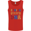 My DNA Juneteenth Black Lives Matter African Mens Vest Tank Top Red