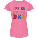 My DNA Juneteenth Black Lives Matter African Womens Petite Cut T-Shirt Azalea
