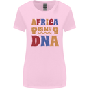 My DNA Juneteenth Black Lives Matter African Womens Wider Cut T-Shirt Light Pink