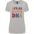 My DNA Juneteenth Black Lives Matter African Womens Wider Cut T-Shirt Sports Grey