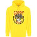 My Dachshund Ate My Homework Funny Dog Childrens Kids Hoodie Yellow