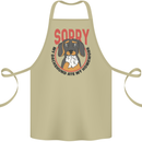 My Dachshund Ate My Homework Funny Dog Cotton Apron 100% Organic Khaki