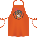 My Dachshund Ate My Homework Funny Dog Cotton Apron 100% Organic Orange