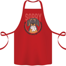 My Dachshund Ate My Homework Funny Dog Cotton Apron 100% Organic Red