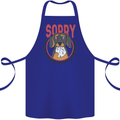 My Dachshund Ate My Homework Funny Dog Cotton Apron 100% Organic Royal Blue