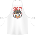 My Dachshund Ate My Homework Funny Dog Cotton Apron 100% Organic White