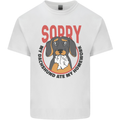 My Dachshund Ate My Homework Funny Dog Kids T-Shirt Childrens White