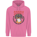My Dachshund Ate My Homework Funny Dog Mens 80% Cotton Hoodie Azelea