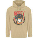 My Dachshund Ate My Homework Funny Dog Mens 80% Cotton Hoodie Sand