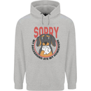 My Dachshund Ate My Homework Funny Dog Mens 80% Cotton Hoodie Sports Grey