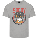 My Dachshund Ate My Homework Funny Dog Mens Cotton T-Shirt Tee Top Sports Grey