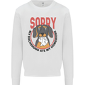 My Dachshund Ate My Homework Funny Dog Mens Sweatshirt Jumper White