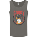 My Dachshund Ate My Homework Funny Dog Mens Vest Tank Top Charcoal