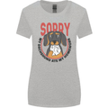 My Dachshund Ate My Homework Funny Dog Womens Wider Cut T-Shirt Sports Grey