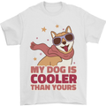 My Dog is Cooler Than Your Dog Shiba Inu Mens T-Shirt 100% Cotton White