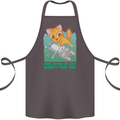 My Fart Wasn't That Bad Funny Flatulence Cat Cotton Apron 100% Organic Dark Grey