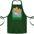 My Fart Wasn't That Bad Funny Flatulence Cat Cotton Apron 100% Organic Forest Green