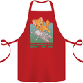 My Fart Wasn't That Bad Funny Flatulence Cat Cotton Apron 100% Organic Red