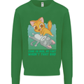 My Fart Wasn't That Bad Funny Flatulence Cat Kids Sweatshirt Jumper Irish Green
