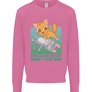My Fart Wasn't That Bad Funny Flatulence Cat Mens Sweatshirt Jumper Azalea