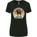 My Golden Labrador Talk Sh!t About You Chocolate Womens Wider Cut T-Shirt Black