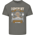 My Limits Inspirational Gym Quote Bodybuilding Kids T-Shirt Childrens Charcoal
