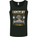 My Limits Inspirational Gym Quote Bodybuilding Mens Vest Tank Top Black