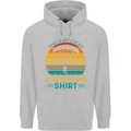 My Lucky Skydiving Funny Skydiver Mens 80% Cotton Hoodie Sports Grey