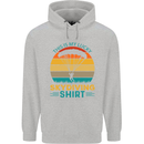 My Lucky Skydiving Funny Skydiver Mens 80% Cotton Hoodie Sports Grey