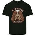 My Spinone Doesnt Like You Funny Dog Kids T-Shirt Childrens Black