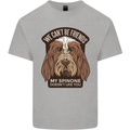 My Spinone Doesnt Like You Funny Dog Kids T-Shirt Childrens Sports Grey